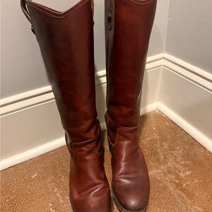 Frye Leather Boots Wide Calf